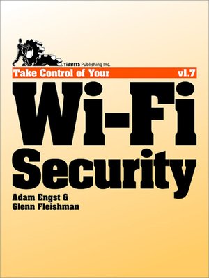 cover image of Take Control of Your Wi-Fi Security